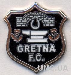 футбольный клуб Гретна (Шотландия) ЭМАЛЬ / Gretna FC,Scotland football pin badge