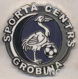 футбольный клуб Гробиня (Латвия), ЭМАЛЬ / Grobina SC, Latvia football pin badge