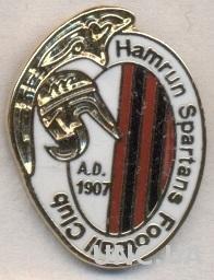 футбольный клуб Хамрун Спартанс (Мальта) ЭМАЛЬ / Hamrun Spartans,Malta pin badge