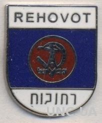 футбольный клуб Хапоэль Реховот (Израиль) ЭМАЛЬ /Hapoel Rehovot,Israel pin badge