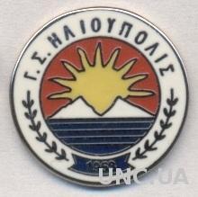 футбольный клуб Илиуполис(Греция) ЭМАЛЬ /Ilioupolis FC,Greece football pin badge