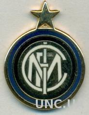 футбольный клуб Интернационале(Италия)1 ЭМАЛЬ /FC Inter,Italy football pin badge