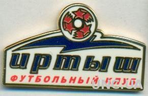 футбольный клуб Иртыш Омск (Россия) ЭМАЛЬ /Irtysh Omsk,Russia football pin badge