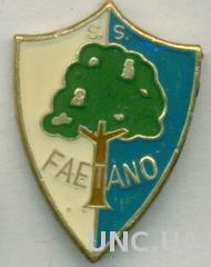 футбольный клуб К. Фаэтано (Сан-Марино) тяжмет / Calcio Faetano,San Marino badge