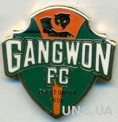 футбольный клуб Канвон ФК (Корея), ЭМАЛЬ / Gangwon FC, Korea football enamel pin