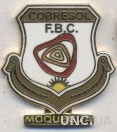 футбольный клуб Кобресоль (Перу), ЭМАЛЬ / Cobresol FBC, Peru football pin badge
