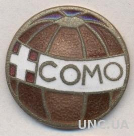 футбольный клуб Комо (Италия)2 ЭМАЛЬ / Como FBC,Italy football replica pin badge