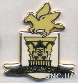 футбольный клуб Коринф (Греция), ЭМАЛЬ / Korinthos FC, Greece football pin badge
