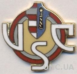 футбольный клуб Кремонезе (Италия) ЭМАЛЬ / US Cremonese,Italy football pin badge