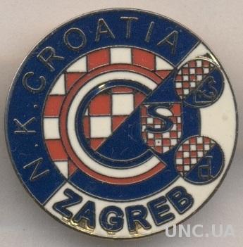 футбольный клуб Кроатия Загреб (Хорватия), ЭМАЛЬ / Croatia Zagreb football badge