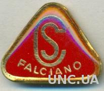 футбольный клуб КС Фальчано (Сан-Марино), тяжмет / CS Falciano, San Marino badge