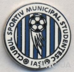 футбольный клуб КСМС Яссы (Румыния) ЭМАЛЬ / CSMS Iasi,Romania football pin badge