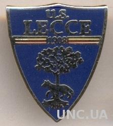 футбольный клуб Лечче (Италия)4 ЭМАЛЬ / US Lecce, Italy calcio football badge