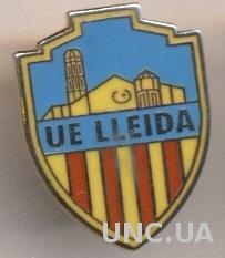 футбольный клуб Лерида (Испания) ЭМАЛЬ / UE Lleida, Spain football enamel badge