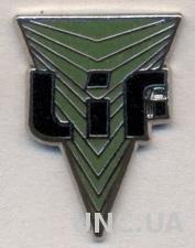 футбольный клуб ЛИФ Лейрвик (Фареры) ЭМАЛЬ /LIF Leirvik,Faroe football pin badge