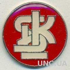 футбольный клуб ЛКС Лодзь (Польша) тяжмет / LKS Lodz, Poland football pin badge