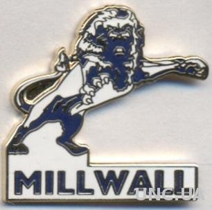 футбольный клуб Миллуолл (Англия)1 ЭМАЛЬ /Millwall FC,England football pin badge