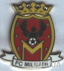 футбольный клуб Милсами (Молдова) ЭМАЛЬ / FC Milsami Orhei, Moldova football pin