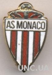 футбольный клуб Монако (Франция)4 ЭМАЛЬ / AS Monaco,France football enamel badge