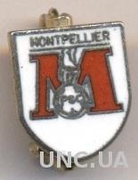 футбольный клуб Монпелье (Франция) ЭМАЛЬ / Montpellier SC, France football badge