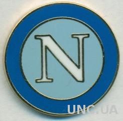 футбольный клуб Наполи (Италия)№2, ЭМАЛЬ / SSC Napoli, Italy football enamel pin