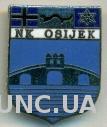 футбольный клуб НК Осиек (Хорватия) ЭМАЛЬ / NK Osijek,Croatia football pin badge