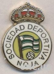 футбольный клуб Ноха (Испания), ЭМАЛЬ / SD Noja, Spain football enamel pin badge