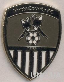 футбольный клуб Ноттс Каунти(Англия) ЭМАЛЬ /Notts County FC,England football pin