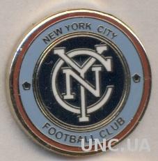 футбольный клуб Нью-Йорк Сити (США), ЭМАЛЬ / New York City, USA soccer pin badge