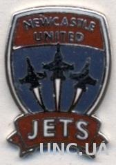 футбольный клуб Ньюкасл Ю.(Австралия) ЭМАЛЬ /Newcastle United Jets,Australia pin