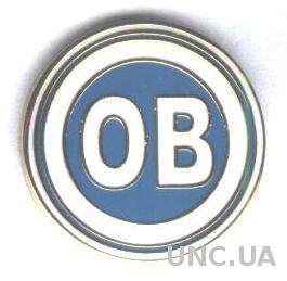 футбольный клуб ОБ Оденсе (Дания), ЭМАЛЬ / OB Odense, Denmark football pin badge