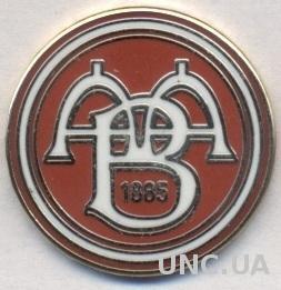 футбольный клуб Ольборг (Дания)1 ЭМАЛЬ / Aalborg BK, Denmark football pin badge