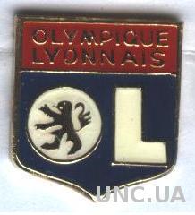 футбольный клуб Олимпик Лион(Франция) тяжмет /Olympique Lyon,France football pin