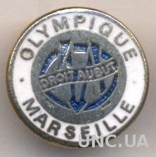 футбольный клуб Олимпик Марсель(Франция)3 ЭМАЛЬ /O.Marseille,France enamel badge