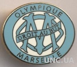 футбольный клуб Олимпик Марсель(Франция)5 ЭМАЛЬ /O.Marseille,France enamel badge