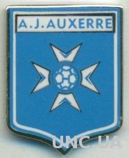 футбольный клуб Осер (Франция),№1, ЭМАЛЬ / AJ Auxerre, France football pin badge