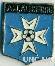 футбольный клуб Осер (Франция), тяжмет / AJ Auxerre, France football pin badge