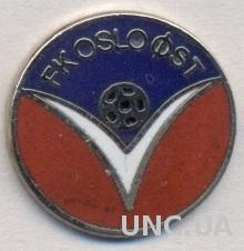 футбольный клуб Осло-Ост (Норвегия) ЭМАЛЬ /FK Oslo Ost,Norway football pin badge