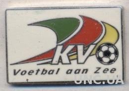 футбольный клуб Остенде (Бельгия)1 ЭМАЛЬ /KV Oostende,Belgium football pin badge