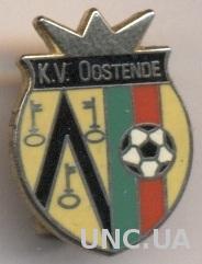 футбольный клуб Остенде (Бельгия)2 ЭМАЛЬ / KV Oostende, Belgium football badge