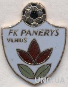 футбольный клуб Панерис Вильнюс (Литва), ЭМАЛЬ / Panerys, Lithuania football pin