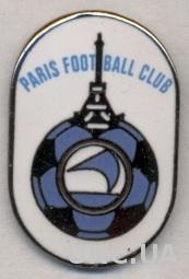футбольный клуб Париж ФК (Франция), ЭМАЛЬ / Paris FC, France football pin badge