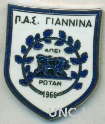 футбольный клуб ПАС Янина (Греция) ЭМАЛЬ /PAS Giannina,Greece football pin badge