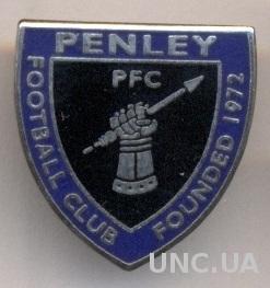 футбольный клуб Пенли ФК (Уэльс), ЭМАЛЬ / Penley FC, Wales football enamel badge