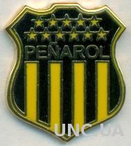 футбольный клуб Пеньяроль (Уругвай) ЭМАЛЬ /CA Penarol,Uruguay football pin badge