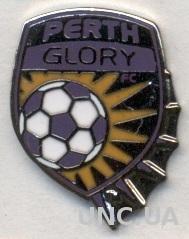 футбольный клуб Перт Глори (Австралия) ЭМАЛЬ /Perth Glory,Australia football pin