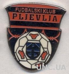 футбольный клуб Плевля (Черногория) ЭМАЛЬ /Plevlja,Montenegro football pin badge