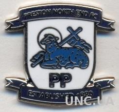 футбольный клуб Престон Норт Энд(Англия) ЭМАЛЬ /Preston North End FC,England pin