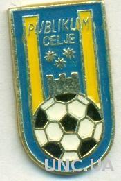 футбольный клуб Публикум (Словения) тяжмет /Publikum Celje,Slovenia football pin