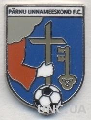 футбольный клуб Пярну ЛМ (Эстония), ЭМАЛЬ / Parnu LM, Estonia football pin badge